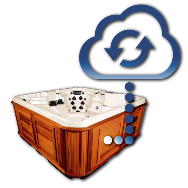 Dálková správa vířivky Arctic Spas
