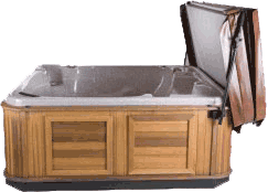 zvedák krytu vířivky